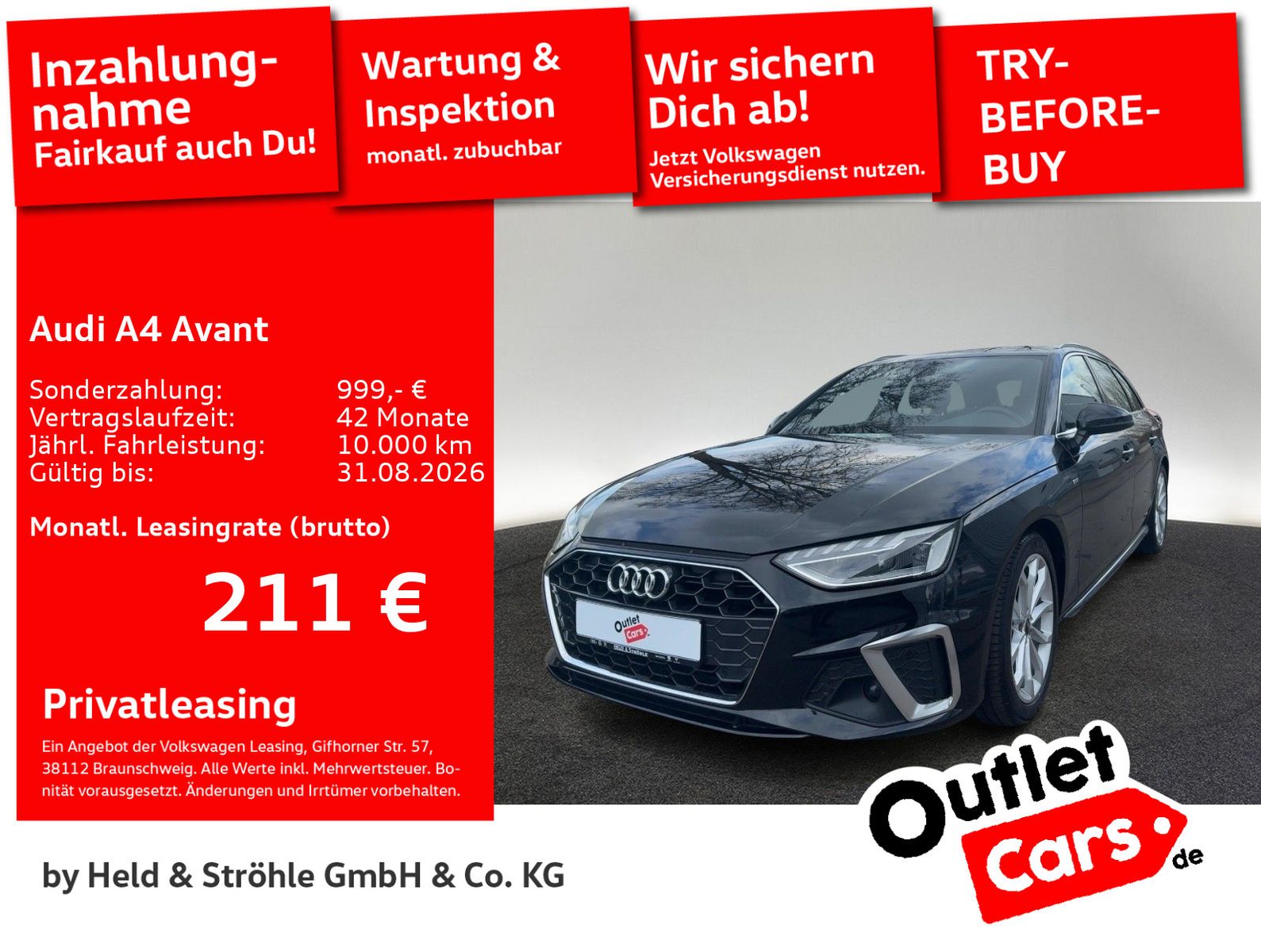 Audi A4 Avant S-Line 40 TDI S tronic 18 AHK LED NAVI+