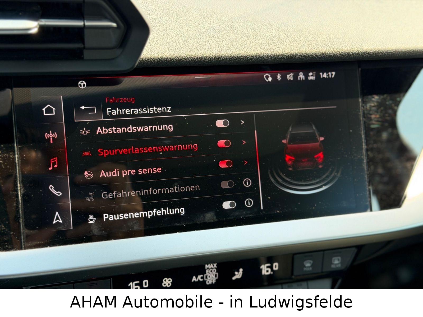 Audi A3 Sportback 35 TFSI S line PANO VIRTUAL LANE, миниатюра 20
