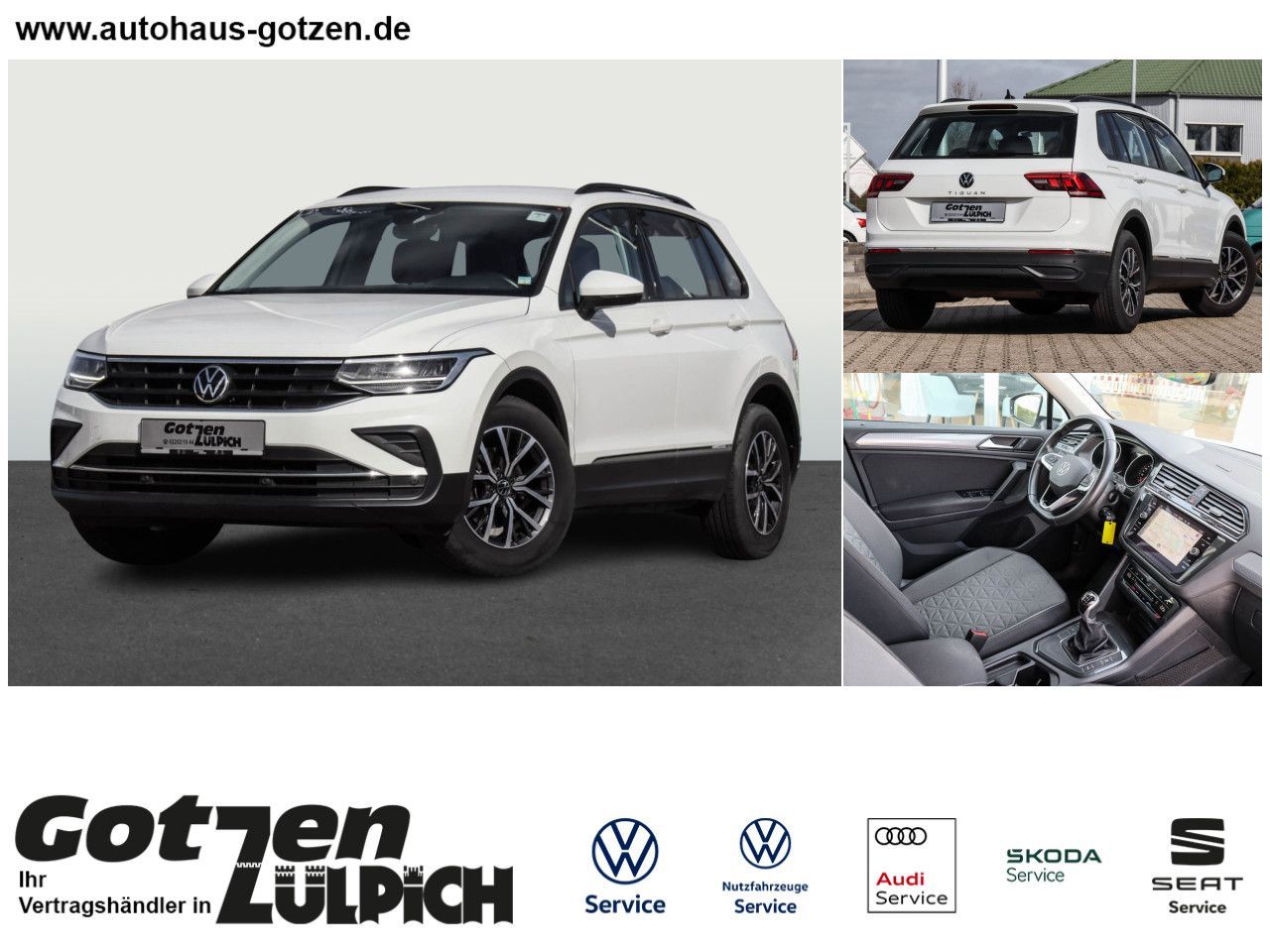 Fahrzeugabbildung Volkswagen Tiguan Life 1,5TSI Navi Winterpaket LED PDC