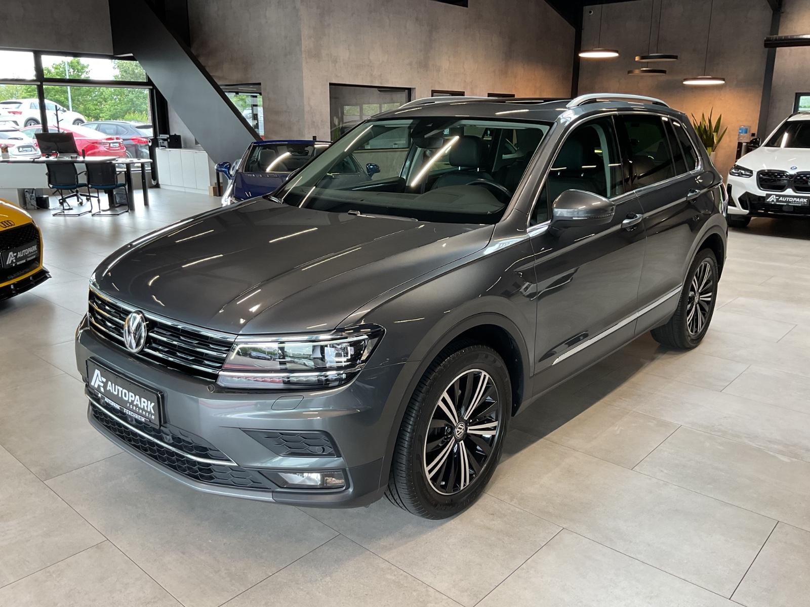 Volkswagen Tiguan 4M Highl AHK HuD LED Leder Navi Pano 360°