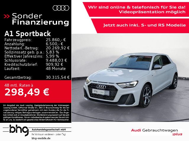 Audi A1 Sportback 40 TFSI S tronic S line