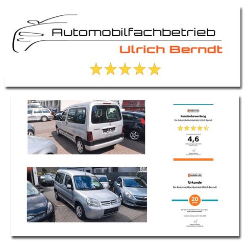 Citroën Berlingo Multispace - Insp. inkl. ZR + TÜV neu