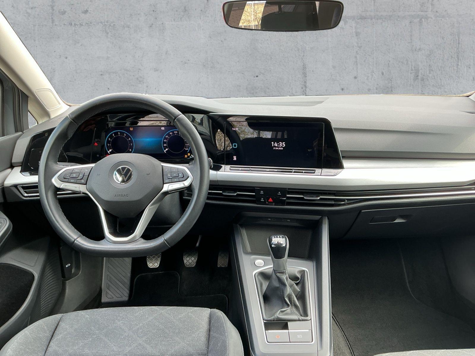 Volkswagen Golf VIII 1.5TSI LIFE LED+NAV+ACC+STDHZG+RFK+PLA, миниатюра 9