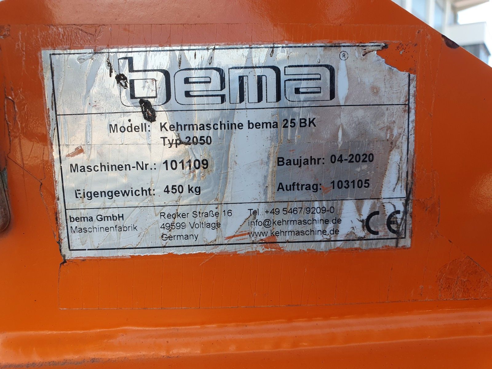 Fahrzeugabbildung Andere Bema 25 Dual Kehrmaschine / 2.050 mm / 2020