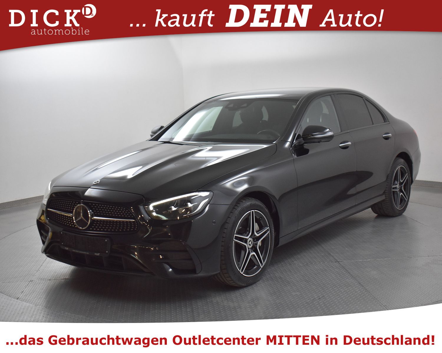 MERCEDES-BENZ E300de AMG Line NIGHT+HEAD+BURM+WIDES+360+COMAND - Image 4