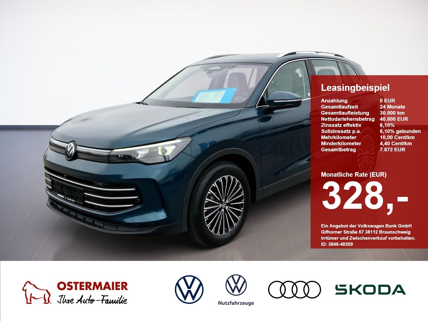 Volkswagen Tiguan ELEGANCE 2.0TDI 150PS DSG NP.64T ACC.5J-G