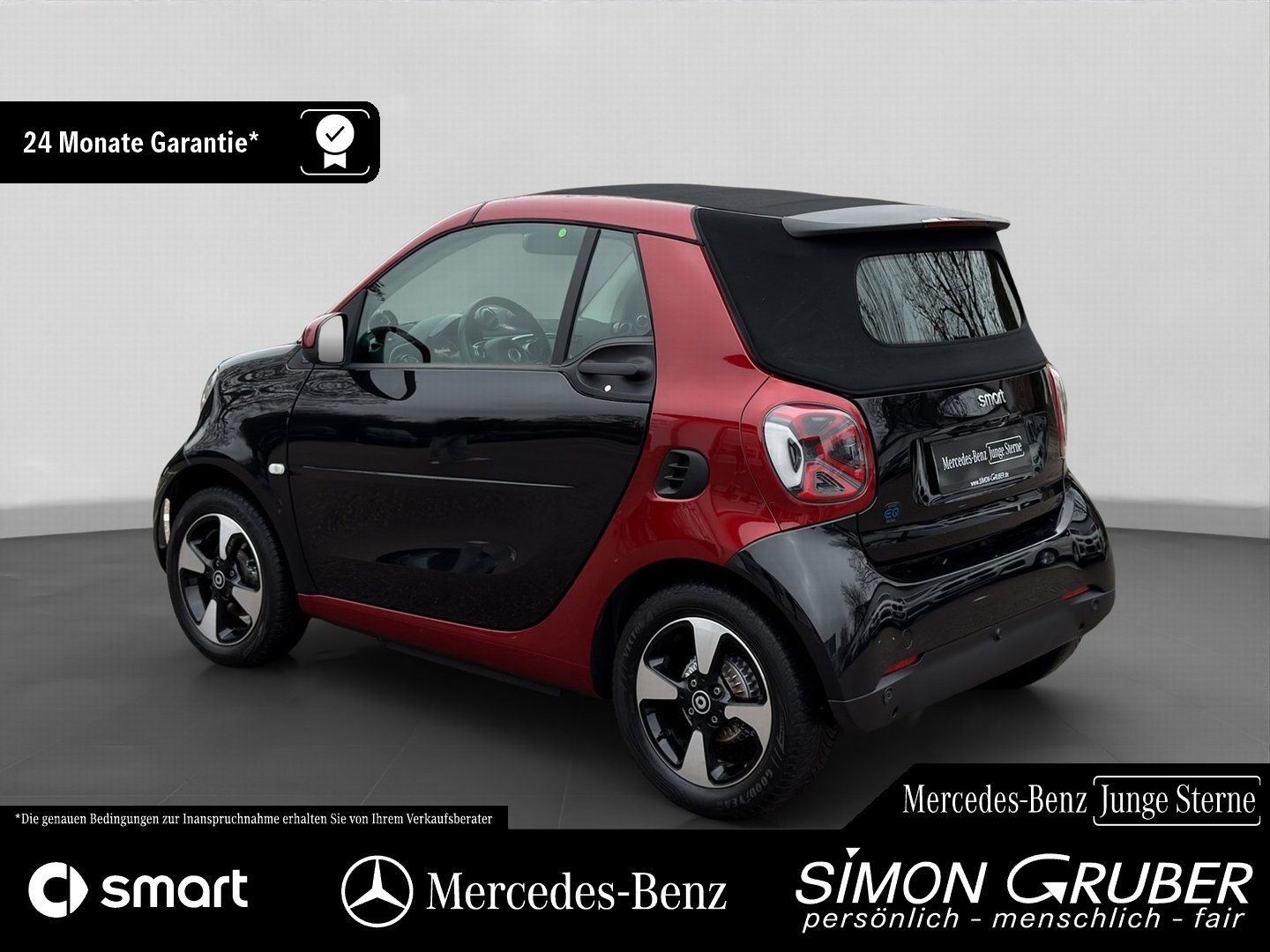 Fahrzeugabbildung Smart fortwo Cabrio EQ Exclusive JBL Winter 22KW