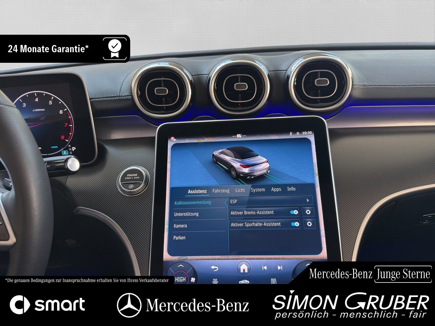 Fahrzeugabbildung Mercedes-Benz CLE 200 4M Cabrio Nappa Leder Verdeck rot!