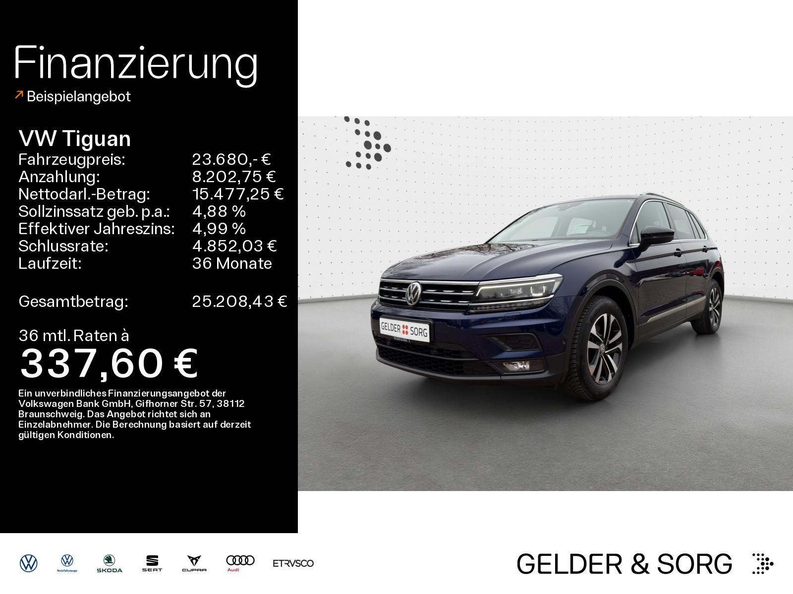 Volkswagen Tiguan 2.0 TDI LED|Standhzg|AHK|ACC|Navi