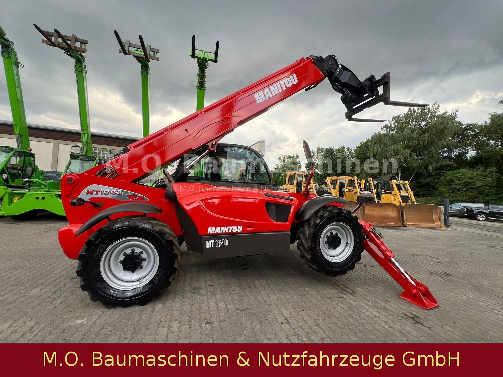 Fahrzeugabbildung Manitou MT1840 R Teleskoplader / 4x4 / SW