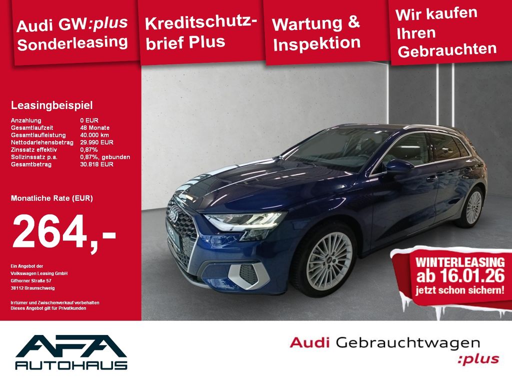 A3 Sportback 35 TFSI Advan. S tr. AHK*Smart.Int