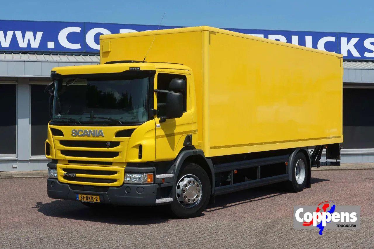 Scania P250 4x2 Bakwagen+Klep E6 Dhollandia 1500 kg