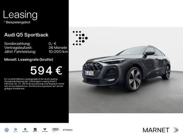 Audi Leasingangebot: Audi Q5 Sportback edition one TDI quattro 150 kW S tr