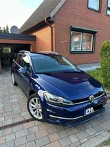 Volkswagen Golf 2.0 TDI Highline Var *LED *ACC *LANE *SHZ  - mit Diesel-Antrieb: Blau, Alcantara, Kombi, mit Klimaautomatik