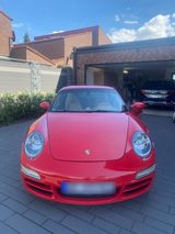 Porsche 911 997 Carrera S rot/beige - Porsche aus 2005: 911