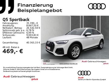 Audi Leasingangebot: Audi Q5 Sportback 35 TDI Adv. S tronic *MATRIX*NAV+*