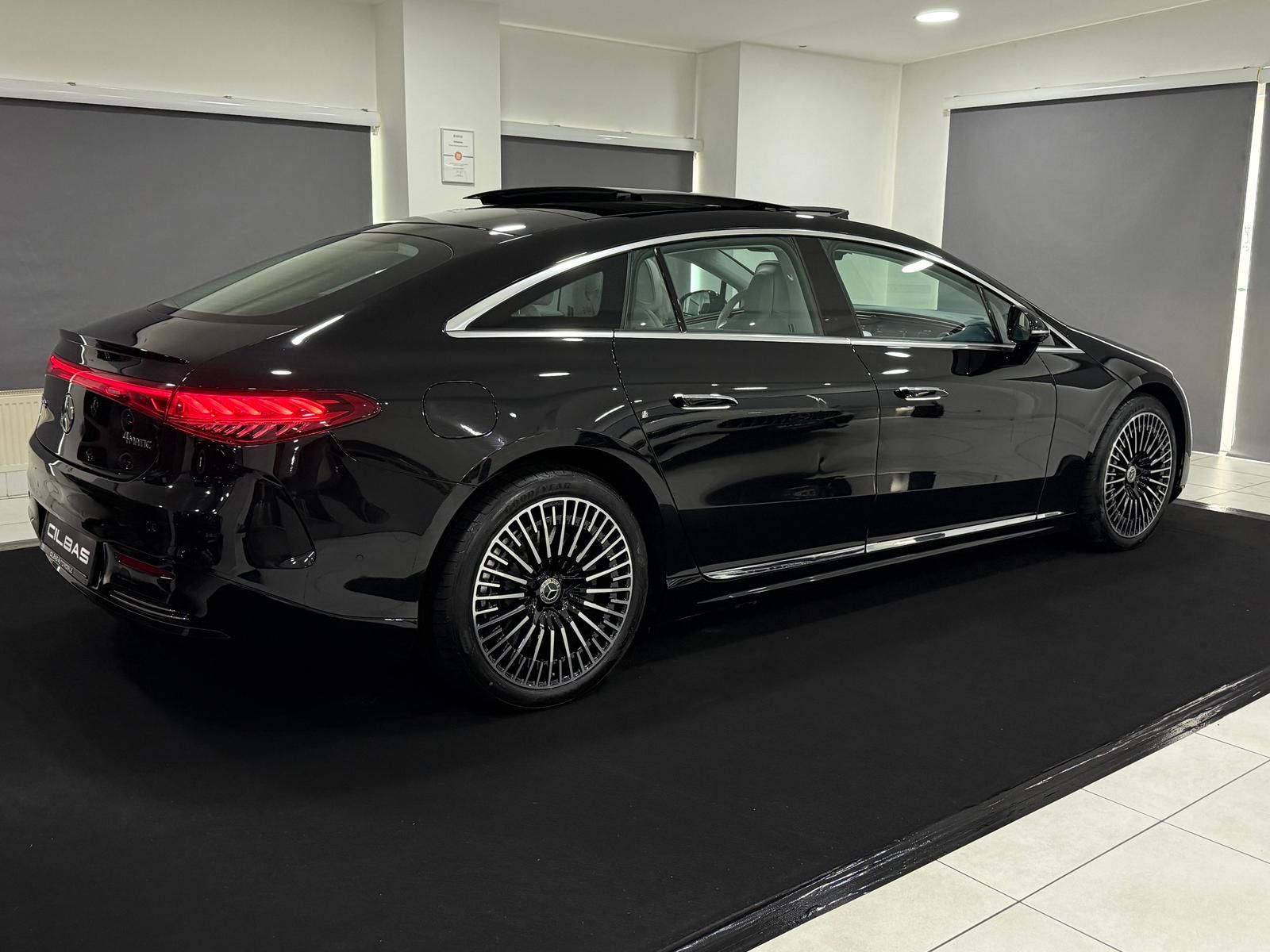 Mercedes-Benz EQS 580 4M AMG Edition 1 LEDER BEIGE HYPER HUD foto 7