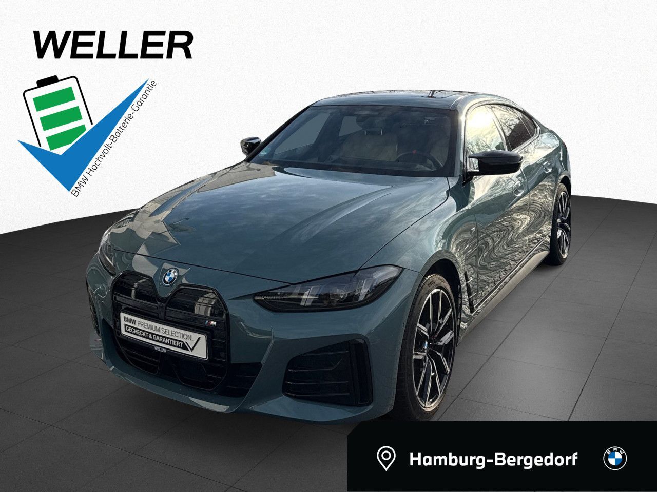 BMW i4 M50 Sport-Pro Glasd H/K AHK ACC Leas 519,-oA