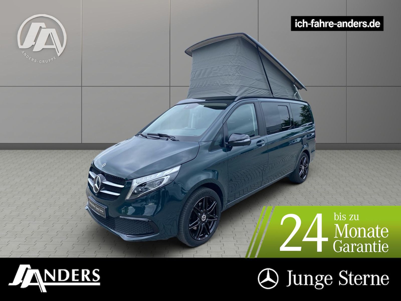 MERCEDES-BENZ V 300 4M MarcoPolo Küche*AMG-Alus*Standhzg*Distr