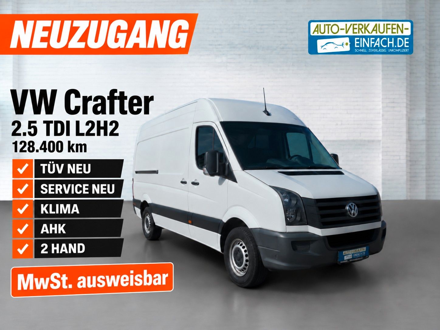 Volkswagen Crafter 2.5 TDI