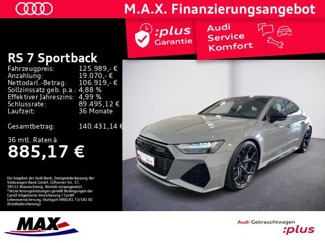RS7 Sportback PERFORMANCE QU HD-MATRIX+305KM/H+