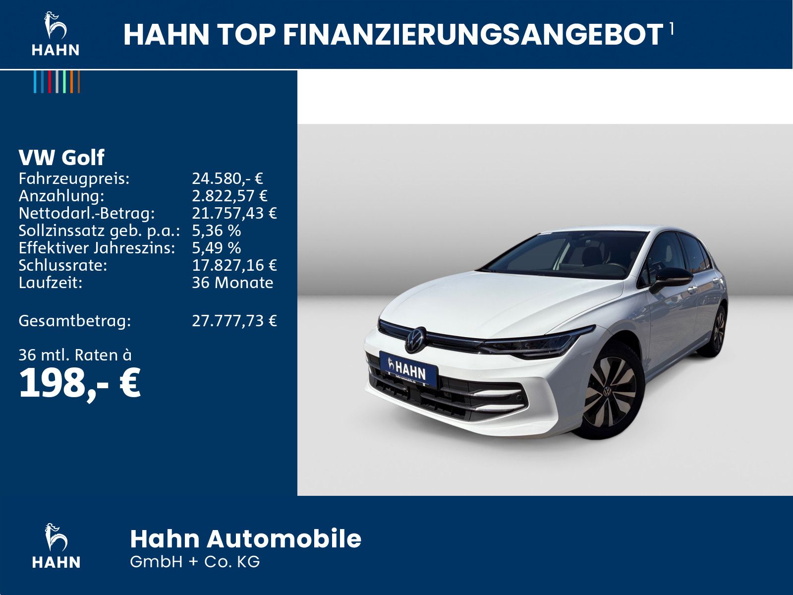 Volkswagen Golf VIII 1.5eTSI DSG Goal ACC Cam LED Navi SHZ foto 2