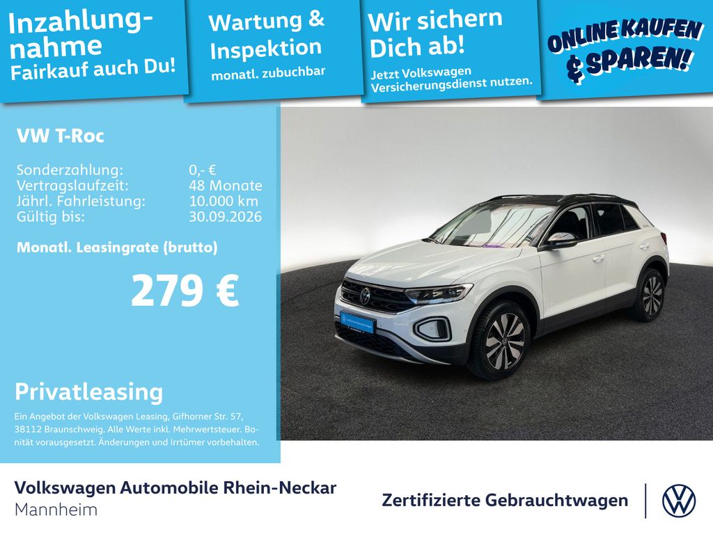 T-Roc 2.0 TDI GOAL DSG Navi AHK Kamera UVM