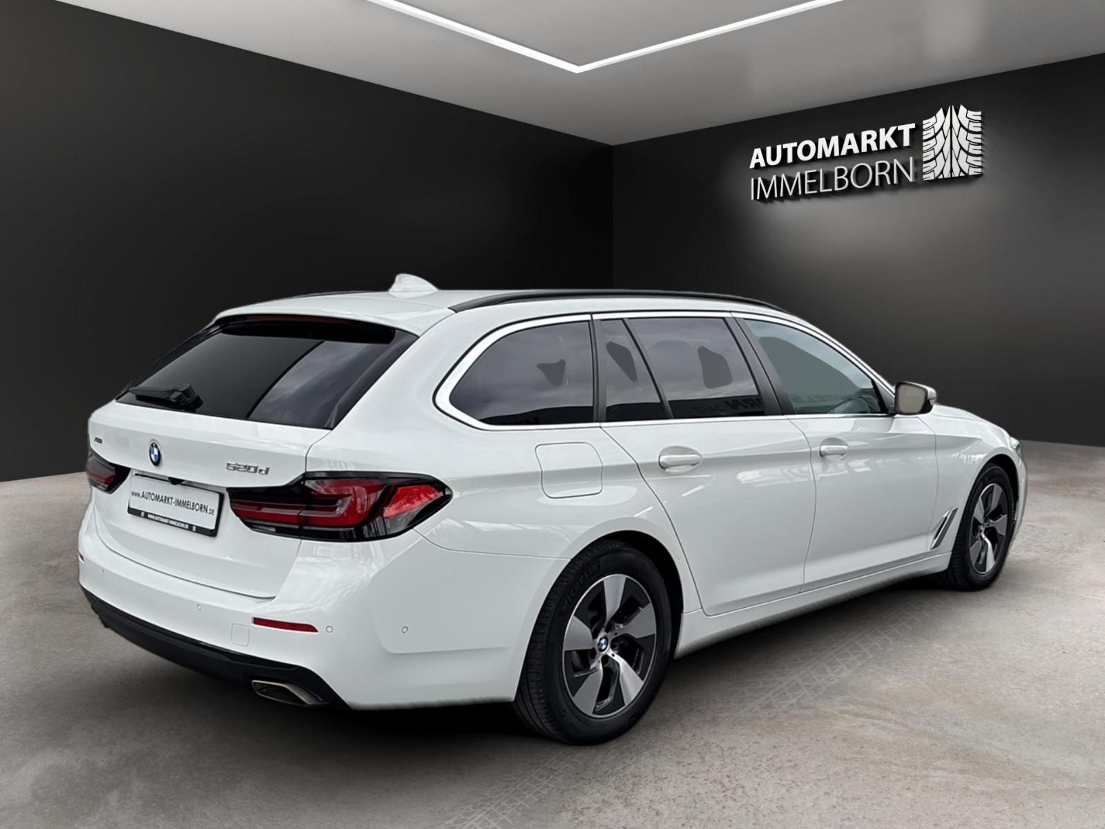 BMW 520 d ALLRAD LEDER*ALARM*Memory*LED*Sportlenkrad, миниатюра 6