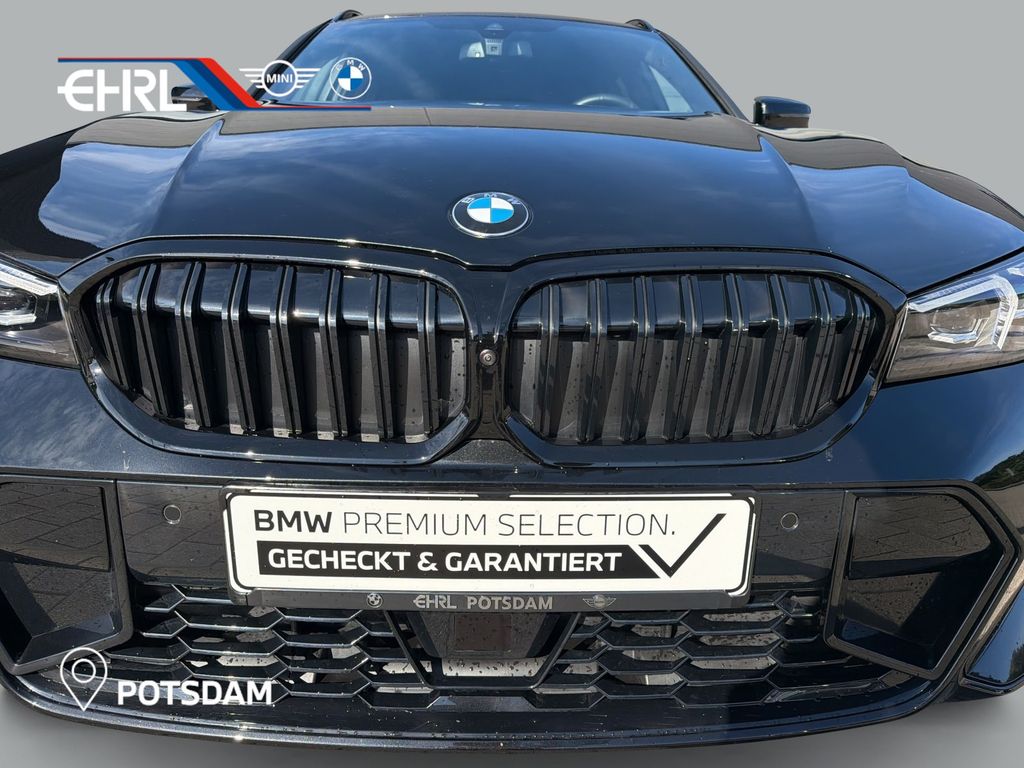 BMW 330 2026 г. Чёрный, пробег 7443 км