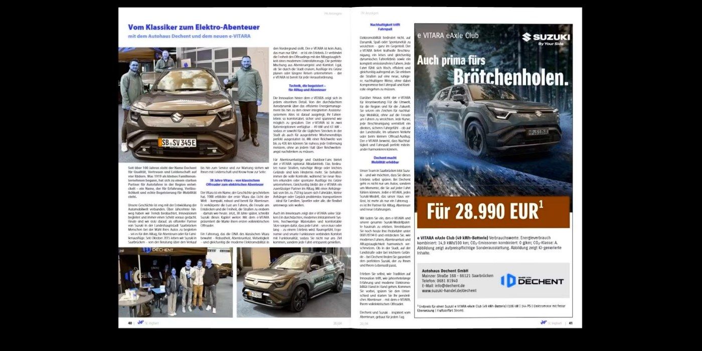 Fahrzeugabbildung Suzuki Vitara 1.4 4x2 Comfort Sitzhz,Navi,Kamera,LED