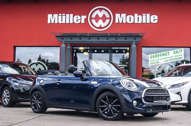 MINI Cooper S Cabrio Auto HEADUP-NAVI-LEDER-LAPIZBLUE