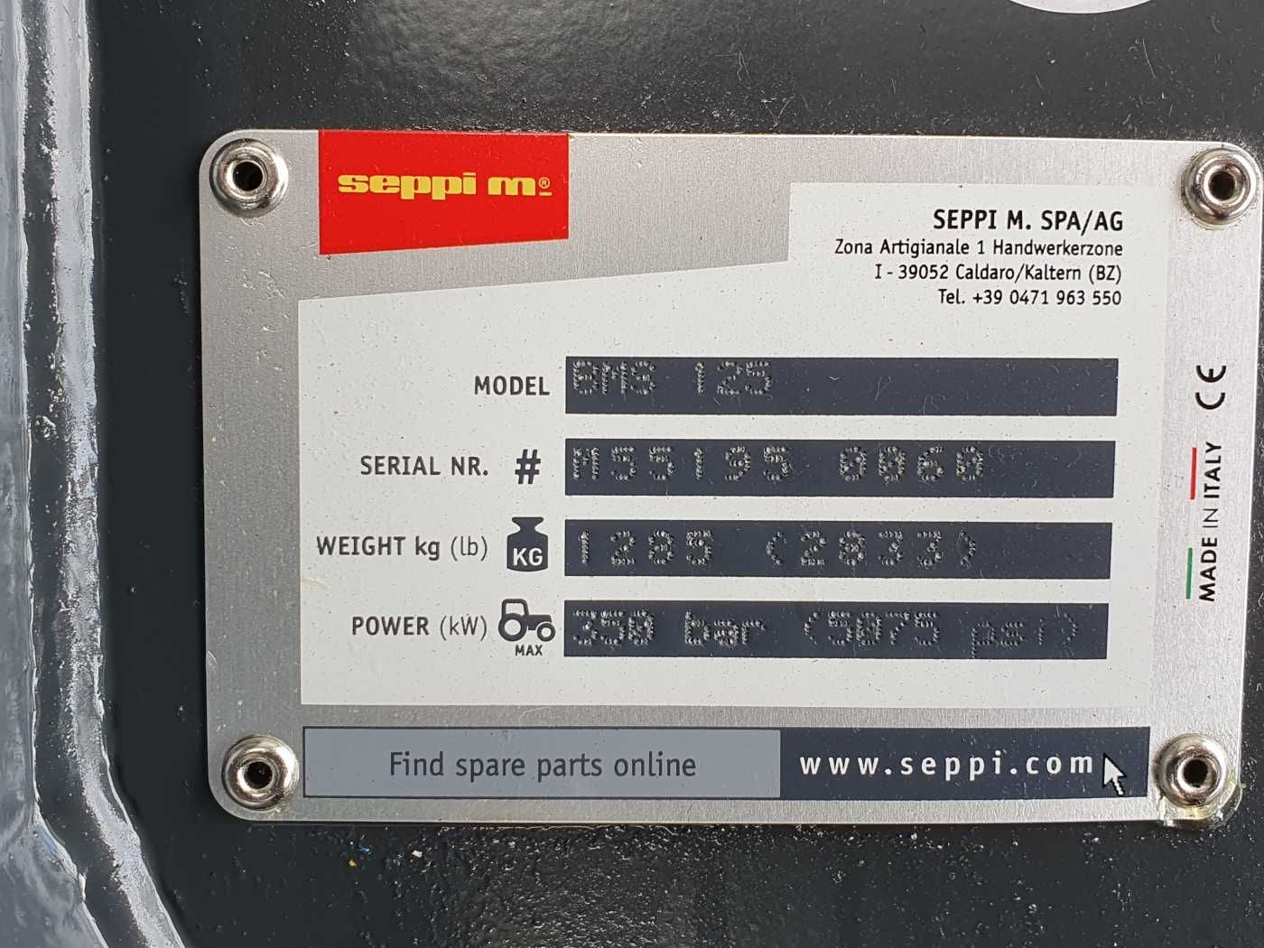 Fahrzeugabbildung Andere Seppi M. BMS 125 / 13-30t Forstmulcher Drehmotor