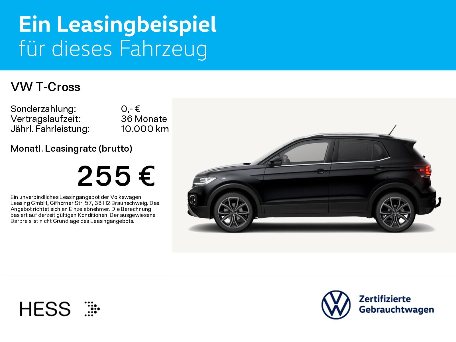 Volkswagen T-Cross 1.0 TSI STYLE*AHK*KAMERA*DIGITAL*LED*NAV, миниатюра 3