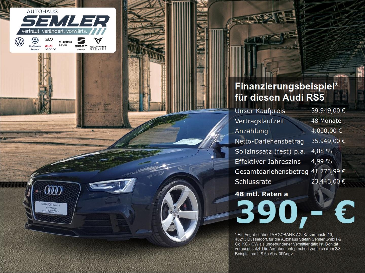 Audi RS5 Coupe 4.2 FSI quattro XEN NAVI PDC