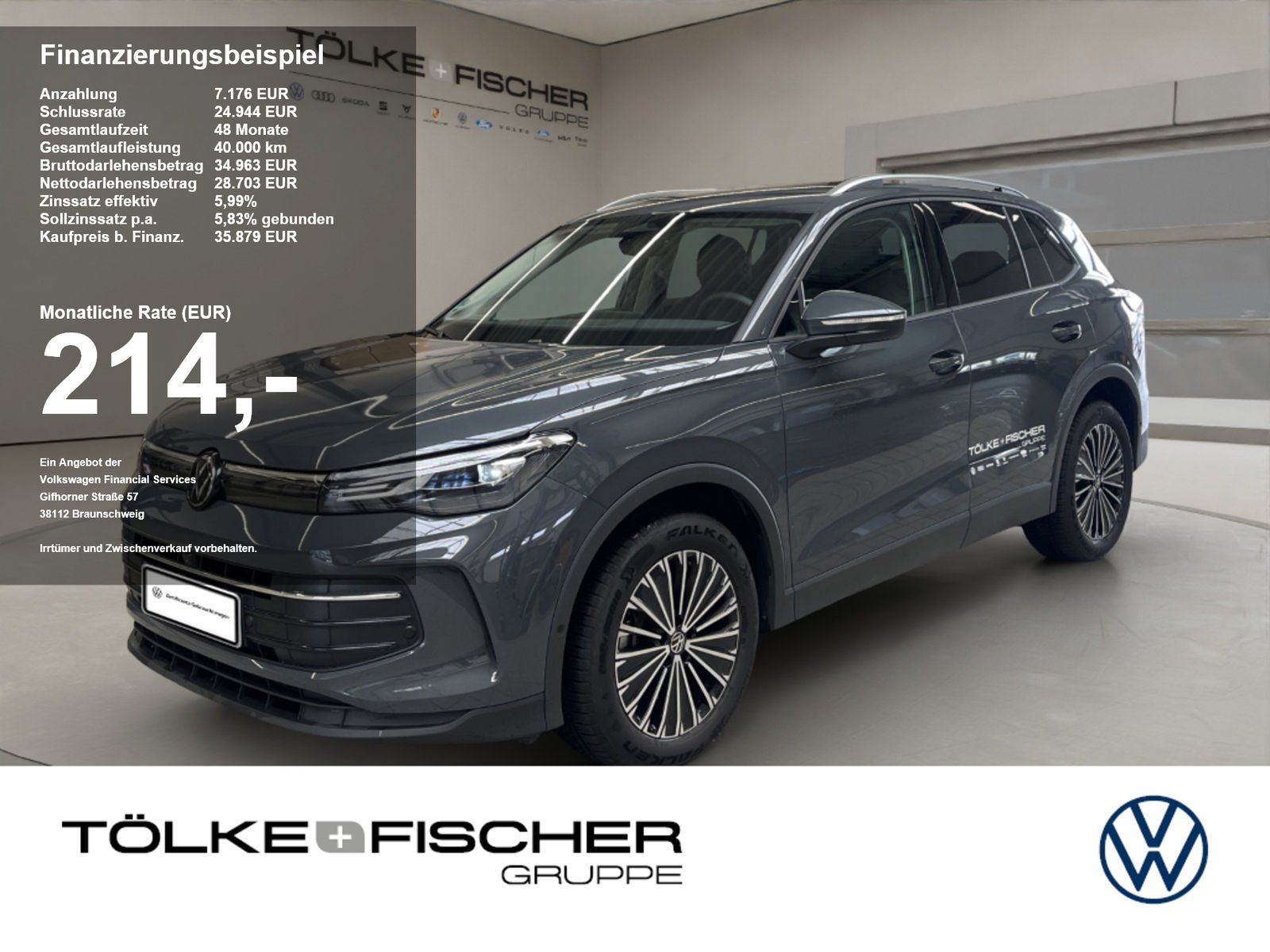 Volkswagen Tiguan 2.0 TDI W Life ACC AHK AUT Kam. Navi 360 foto 1