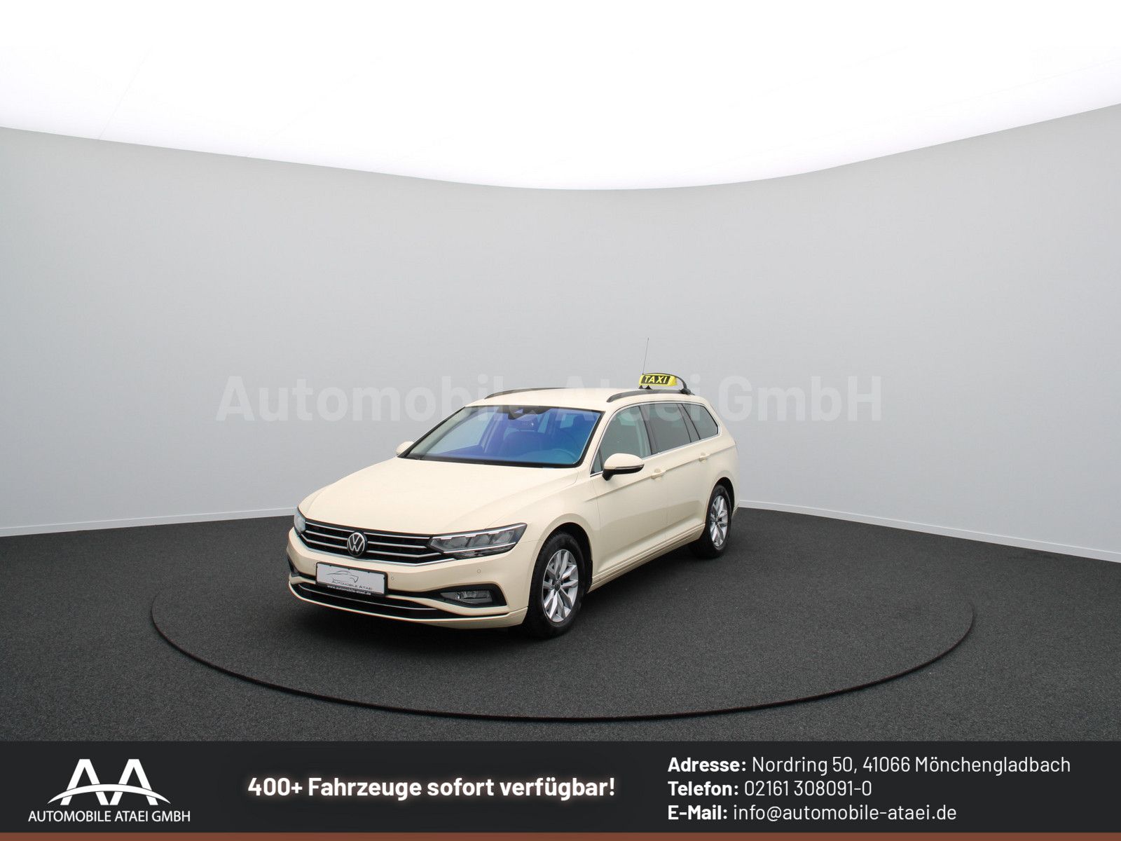 Fahrzeugabbildung Volkswagen Passat Variant Business *Taxi* TAXAMETER 7908