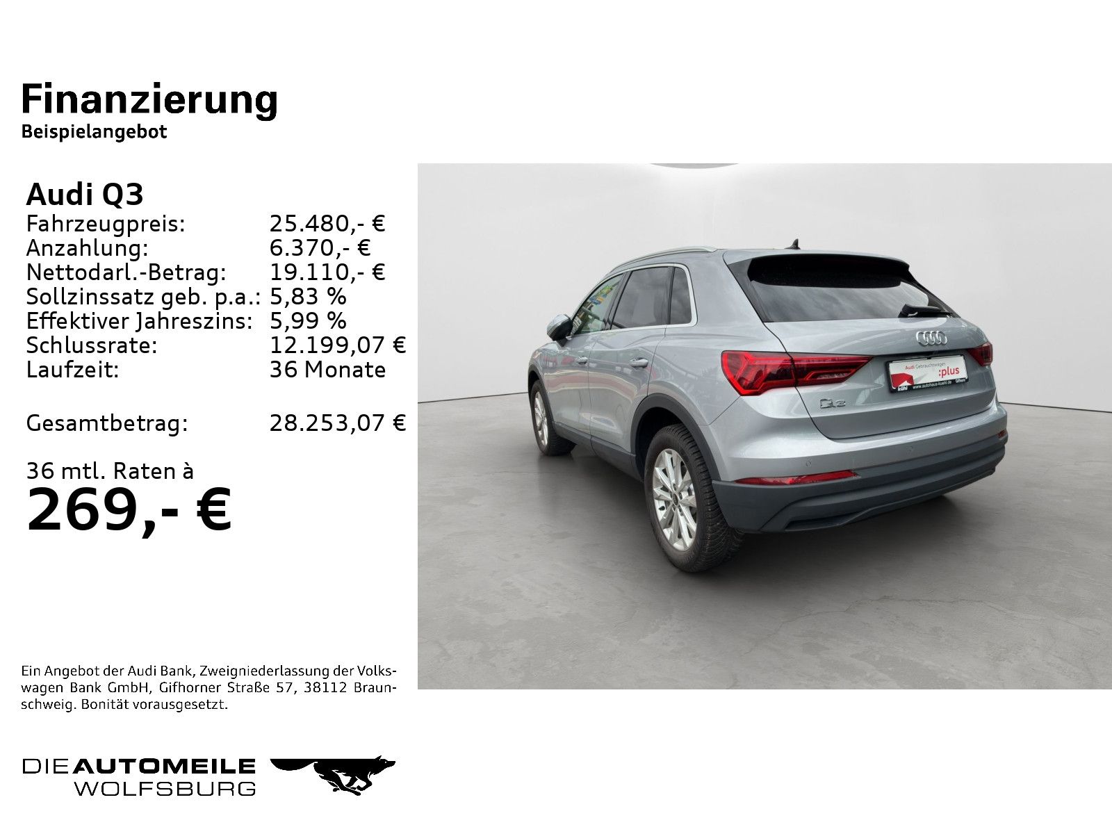 Audi Q3 45 TFSI e S tronic LED/ACC/Kamera imagem 2