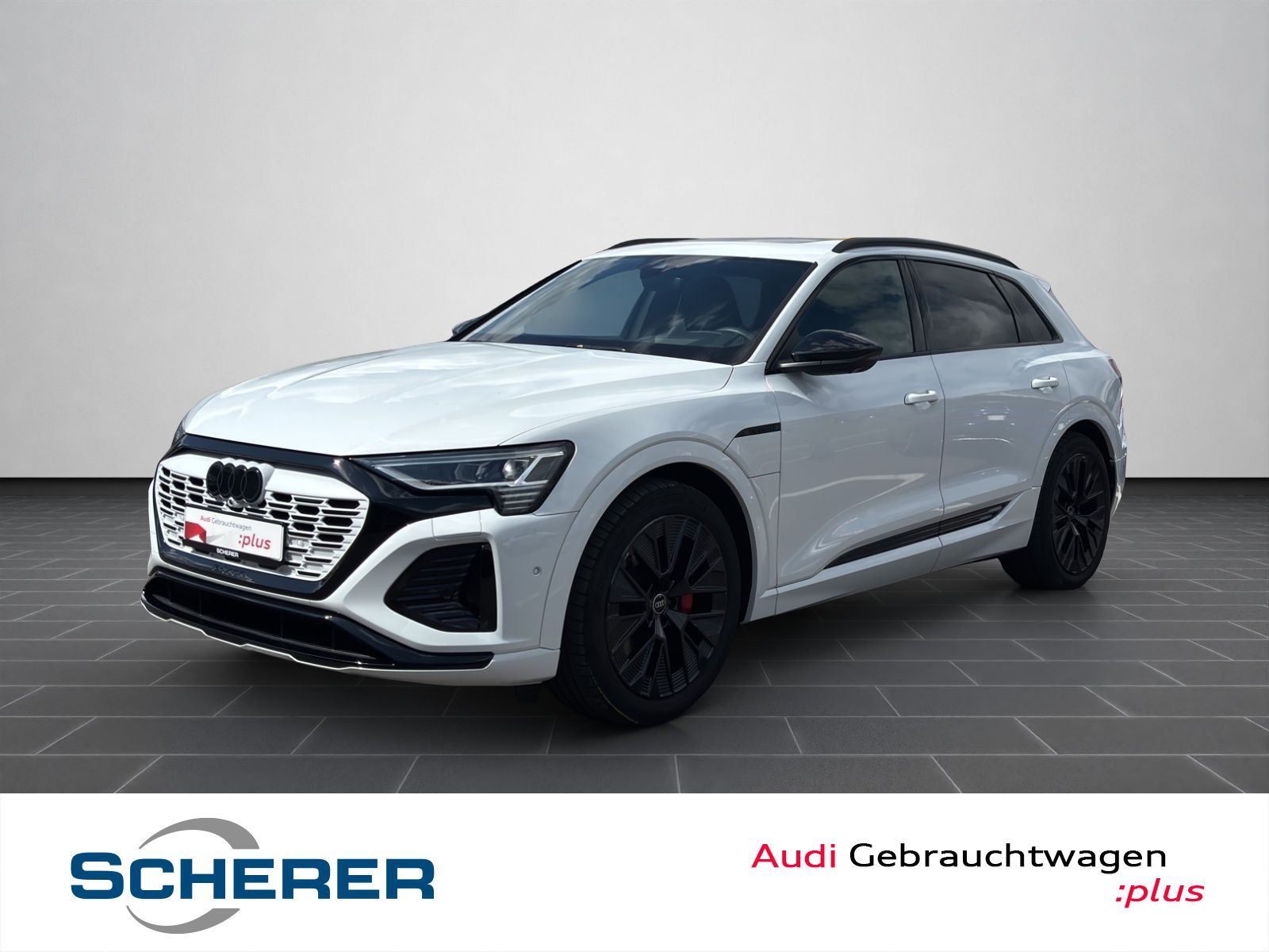 Audi Q8 e-tron 55 quattro S line MATRIX AHK PANO B&O
