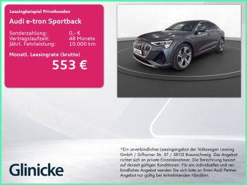 Audi e-tron Sportback 55 qu. S line AHK Pano Matrix L