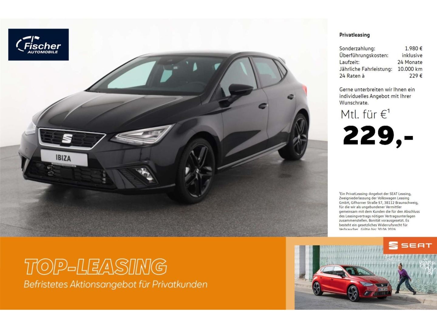 Seat Ibiza 1.0 TSI FR Black Edition