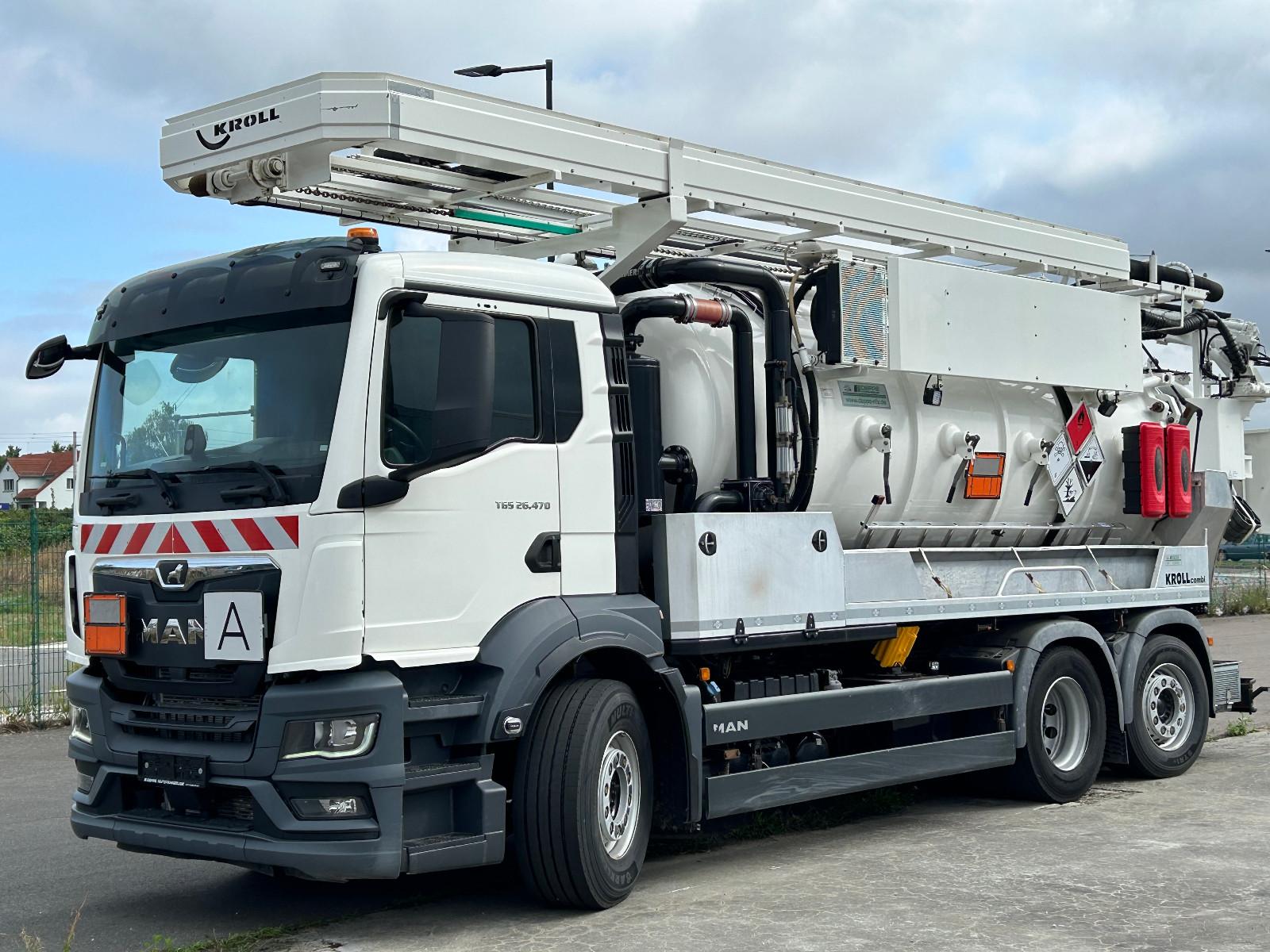 MAN TGS 26.470 6X2 ADR mit Kolben