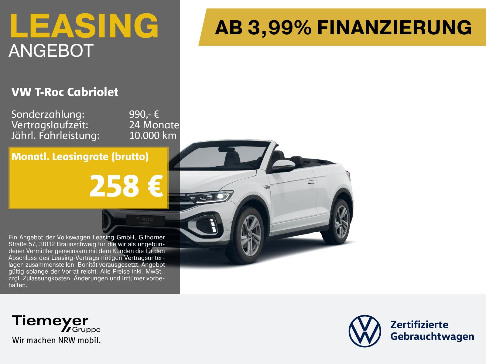 Volkswagen T-Roc Cabriolet 1.5 TSI DSG R-LINE KAMERA AHK foto 1