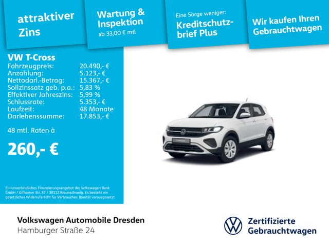 Volkswagen T-Cross 1.0 TSI KAMERA LED SHZ GRA