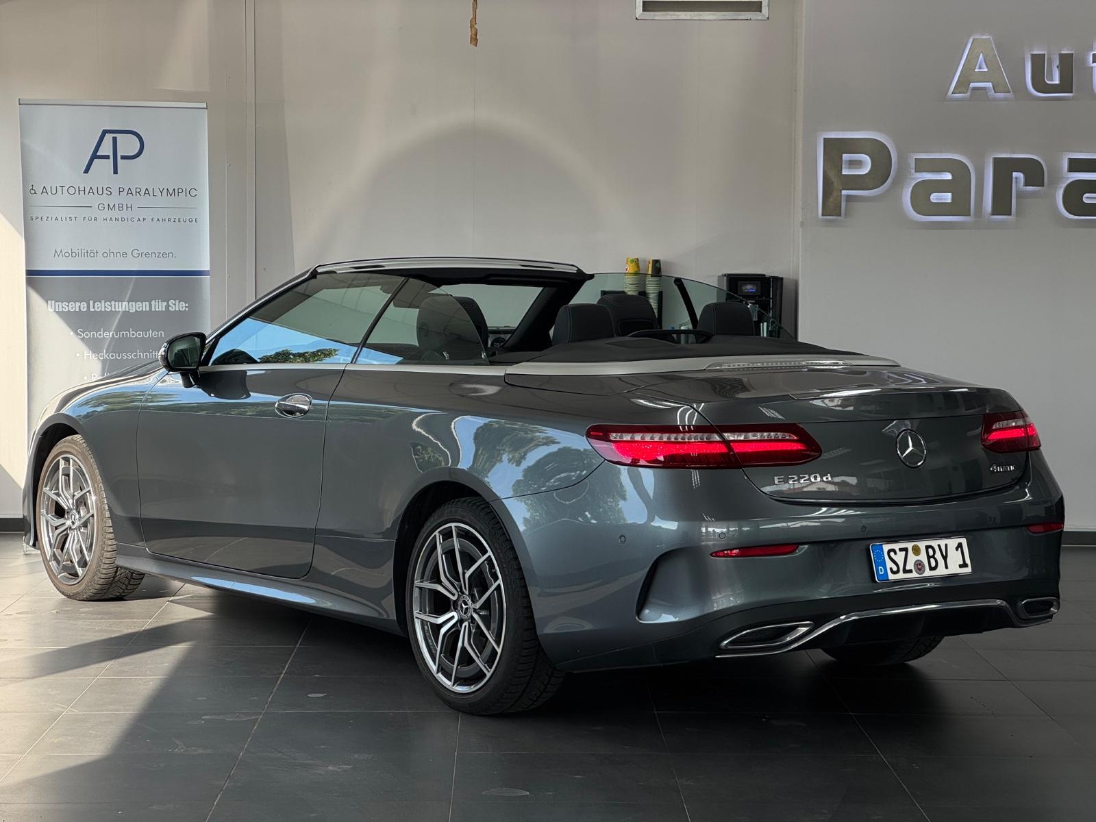 Mercedes-Benz E 220 d Cabrio  4Matic *AMG*BURM*360*