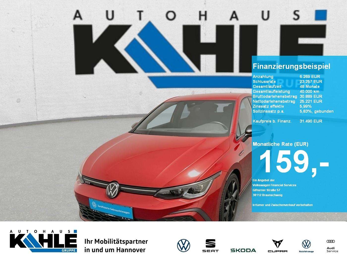 Volkswagen Golf GTI 2.0 TSI DSG Black Matrix Navi RFK Virt