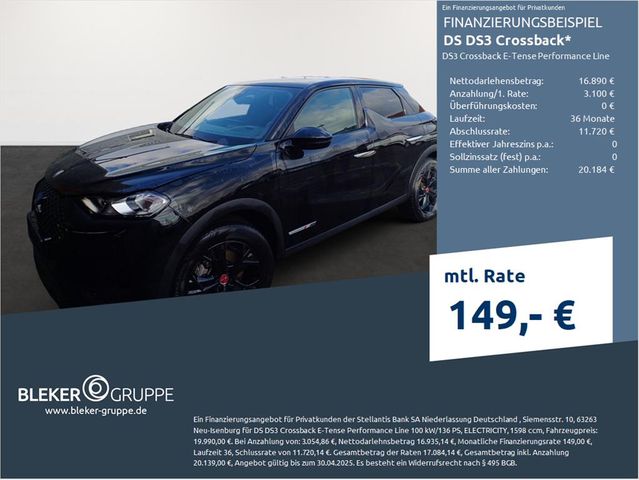 DS Automobiles DS3 Crossback E-Tense Performance Line