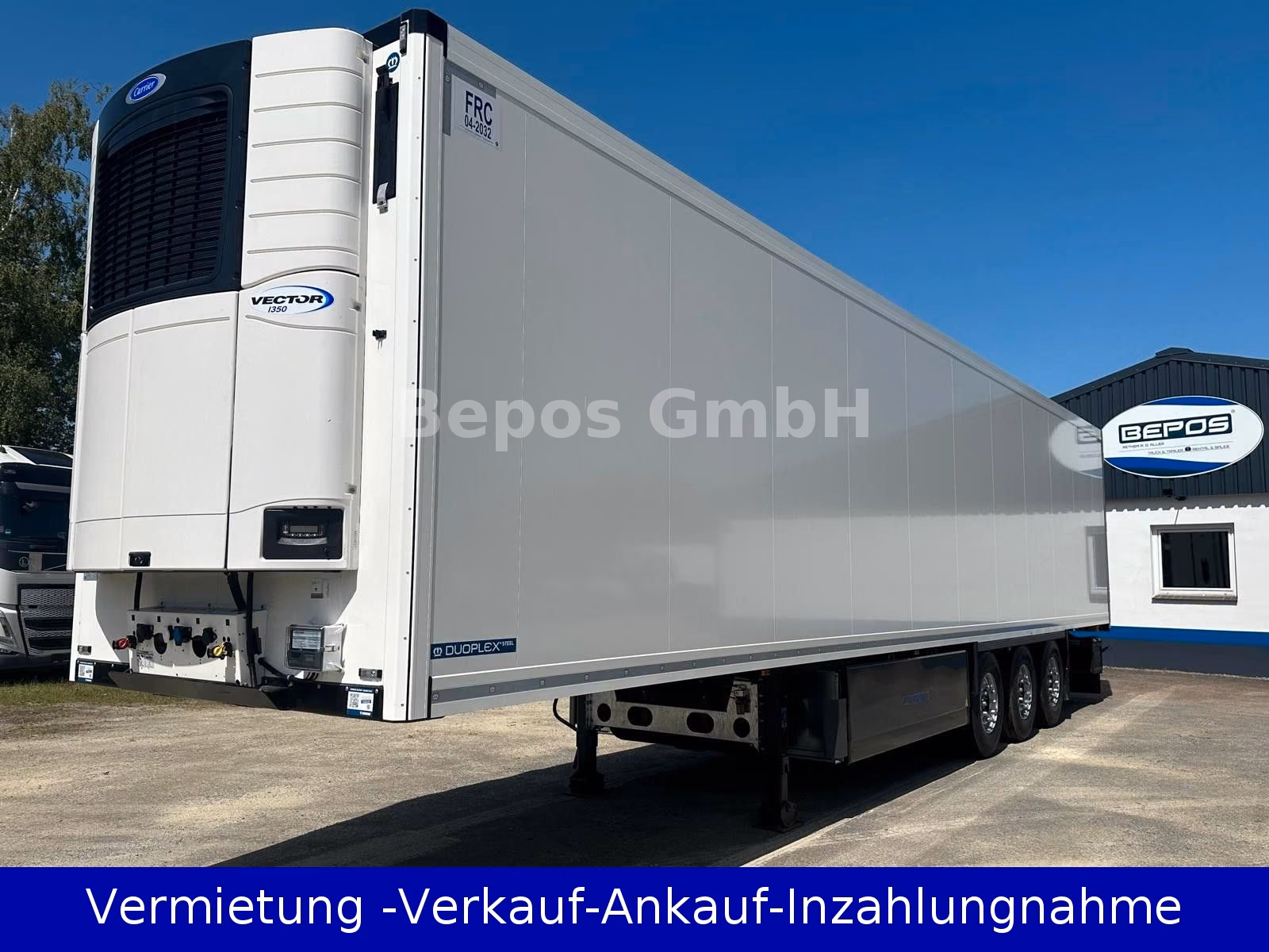 Krone SDR 27  Cool Liner -SAF-Carrier-Doppelstock