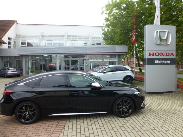 Honda Civic 2,0i-MMD e:HEV Advance Nordic-silver-Paket