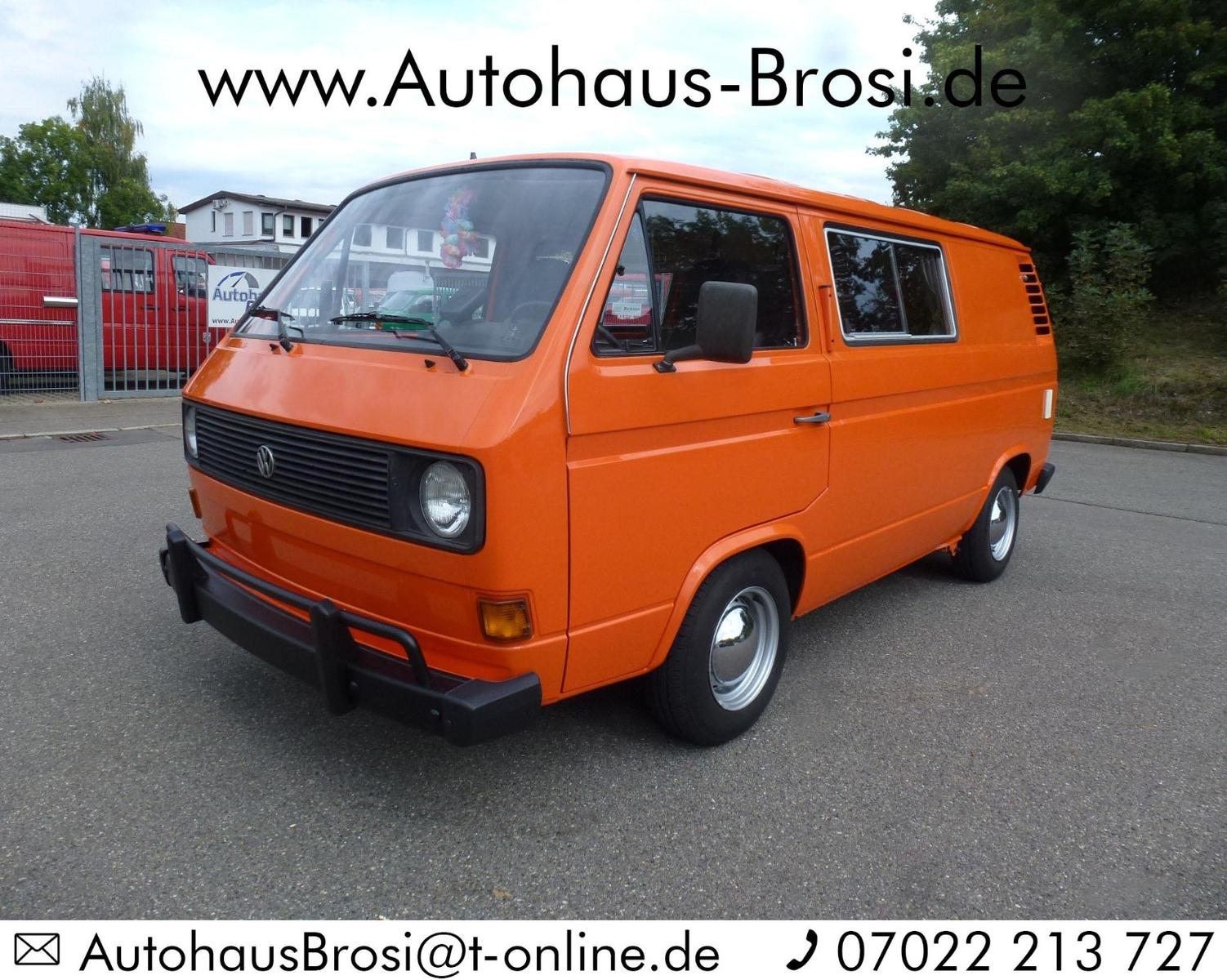 Volkswagen T3 Halbkasten * 2.0 * FüKW Oldtimer mit Garantie