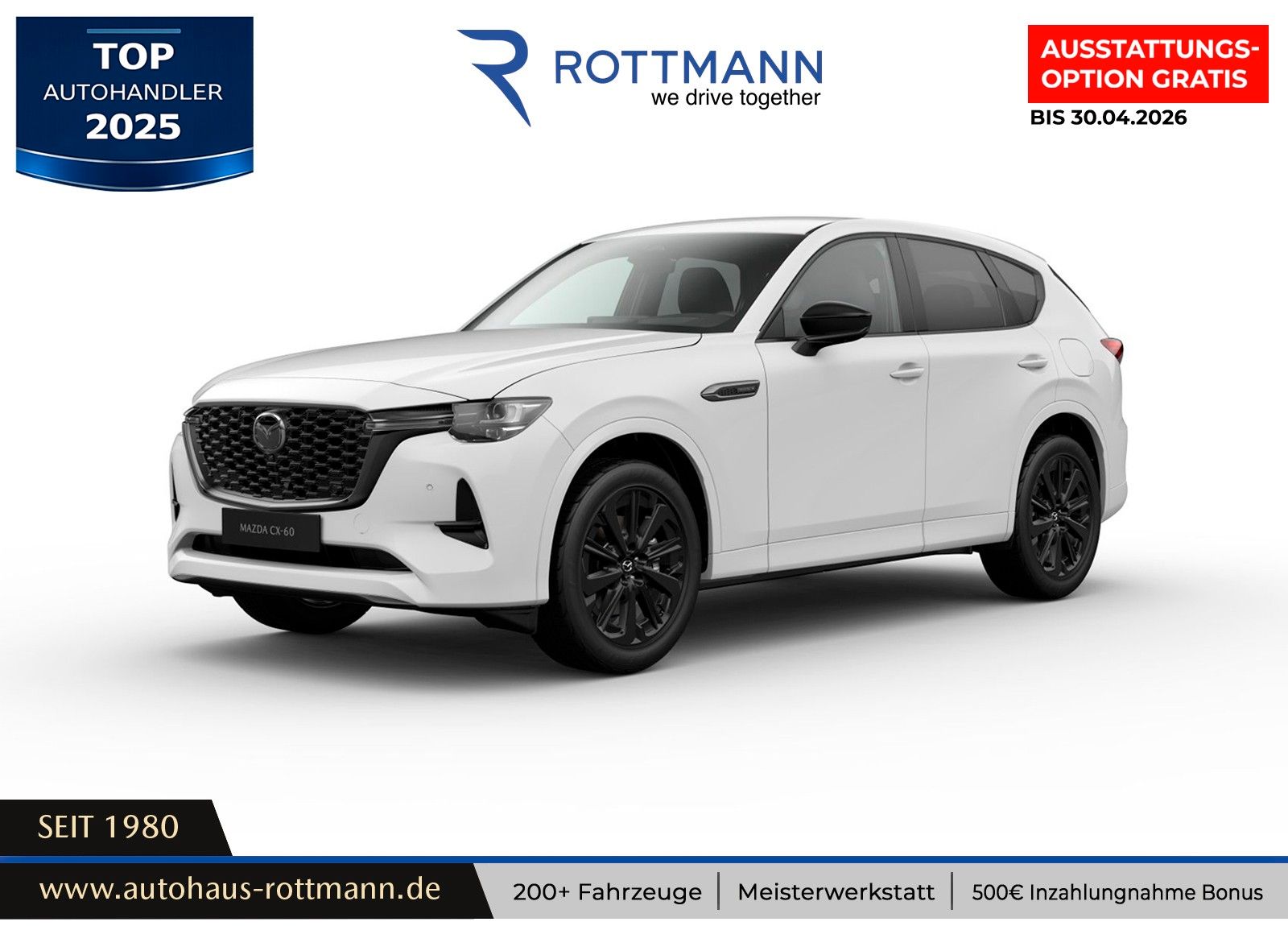 Mazda CX-60 Plug-In PHEV 327ps Aut. AWD Homura Plus